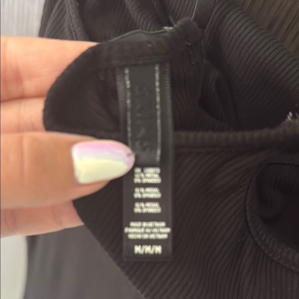 SKIMS Black Soft Lounge Long Slip Dress M - Picture 12 of 15